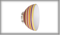 97570 Wire+Rail System Schirm Extra Lampshade Sheela max.1x20W Multicolor Glas