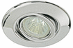 986609 Quality line recessed light, 35 mm Chrome, Swivelling