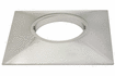 98782 Surface-mounted ring for UpDownlight LED special line Brushed iron, Square