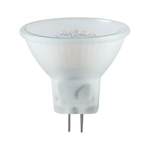 28329 A Maxiflood reflector lamp emits light not only to the front. It emits light evenly in all directions and is therefore ideally suited for use in spotlights and spots with coloured or transparent glass elements. 283.29 Paulmann