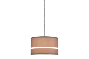 60349 The high-quality textile lampshades in the Tessa series are a real eye-catcher in your living room. Together with DecoSystems spots and pendants they are not simply versatile and decorative, but also provide a warm light, lending your room a cosy atmosphere. 603.49 Paulmann