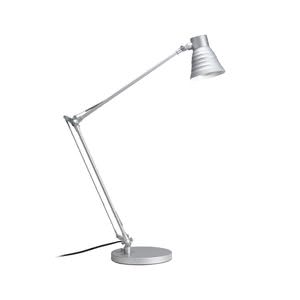 77025 Светильник настольный Sara, E 14, 1x60W The hinged arm of the Sara desk luminaire provides adjustability in every direction. The wide swing ensures high flexibility and keeps the work surface clear. With a modern look created by the ridged reflector shade, and compatibility with standard lamps, the lamp is the ideal solution for your home office. 770.25 Paulmann