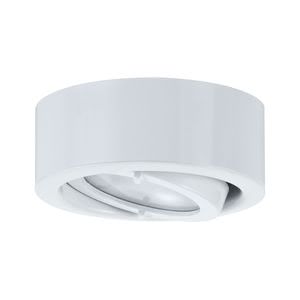 93514 Светильник мебельный накладной, max.20W G4 белый Classy and universal: The вЂњDressвЂќ furniture surface-mounted luminaire in the Micro Line will be most at home where whatвЂ™s needed is elegant looks and the greatest possible flexibility. Its stylish look, which combines brushed steel with satined glass, and its swivelling spotlights mean that the recessed luminaires in the Dress line meet both wishes with ease. 935.14 Paulmann