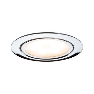 93552 Светильник M?bel EBL LED 3x4,5W 65mm, хром The right choice for display cabinets, furniture, etc.: The Micro Line Flat LED furniture recessed luminaire set emits practically no heat at all and provides cupboard illumination for unobtrusive lighting and decorative effects. 935.52 Paulmann