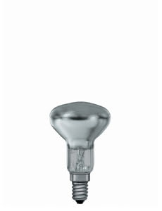 Light bulb, reflector R50, 60 W E14, matt
