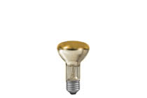 Light bulb, reflector R63, 60 W E27, gold 230 V