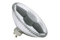 22954 Лампа галоген. рефлектор. высоковольт. QPAR111 75W GU10 230V 111mm Silber Reflector lamps for directed light in spotlights, spots and downlights 229.54 Paulmann