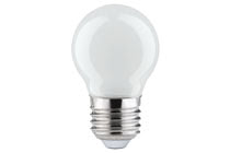 Sphérique LED 0,6W E27 230V 45mm Blanc