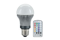 LED GSL, 5 W E27, 7 colours 230 V