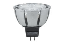 Dimming LED reflector lamp, 5,5 Watt GU5,3, warm white 12 V