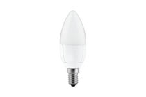 28147 Лампа LED Premium Свеча 5W E14 230V, теплая Candle bulbs for use with chandeliers, ceiling and wall lamps. 281.47 Paulmann