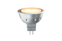 LED reflector lamp, 5 Watt, GU5,3, Gold light 12 V