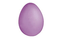 Living Egg LED Tischleuchte inkl. Batterie Multicolor Kunststoff