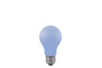 40051 Лампа накаливания 230V 40W E27 Универсал (D-60mm, H-105mm) мягкий голубой The general lamp in the original shape of electrical lighting. 400.51 Paulmann