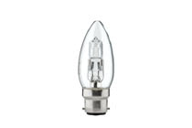 51045 Лампа Halogen 28W B22d, прозрачная Candle bulbs for use with chandeliers, ceiling and wall lamps. 510.45 Paulmann