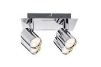 60185 Светильник SL Rondo LED Rondell 4x3,5W GU10 Chr The 4-lamp -Rondo- spotlight sets new benchmarks in energy-efficiency under the maxim of 