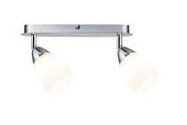 LED Spotlight 2x3W Wolba 230V, Chrome matt