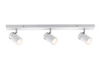 Spotlight LED 3x3,5W Zyli IP44 bar, 230V, White/chrome