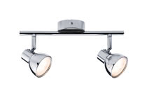 LED spotlight, 2x4,6W Cup 230V, Chrome