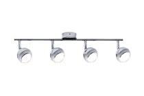 LED spotlight, 4x4,6W Scoop 230V, Chrome