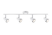 LED spotlight, 4x3,5W Root 230V, White/chrome