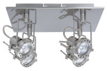 66172 Cветильник Квадро Техно, GU10, 4x50W The 4-lamp -Techno- spotlight features proven 230В volt halogen technology combined with an attractive design. The product includes a lamp, halogen 50В W GU10 230В V 51В mm (83656), on delivery and is suitable for wall and ceiling mounting. Thanks to the relatively concentrated light distribution, the product is particularly well-suited to the illumination of pictures and objects. 661.72 Paulmann