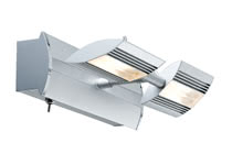 Spotlights Linear LED Balken 2x6W Chrom matt 230/12V Metall