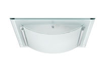 70019 Светильник настенно-потолочный Faccetto 2x20W, E27 230V Planar and convex glass forms are playfully combined in our Faccetto ceiling luminaire. Faccetto can be combined with a wide variety of furnishing styles. Its polished glass edging has a particularly festive feel. The light point of the energy-saving lamp provided adapts perfectly to the design. 700.19 Paulmann
