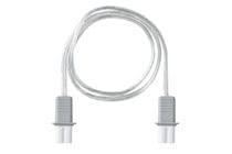 Alpha connecting cable, 75 cm, transparent, grey