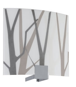 DS Wall lamp Deco-Set Cove Arbor, metal, satin, glass