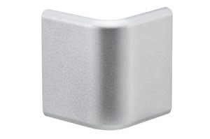 Duo Profil Corner, set of 2, aluminium matt, plastic
