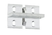 Duo Profil Fixture, set of 4, transparent, metal, plastic