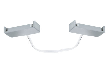 Lighting system SlideLED flex connector 10 cm, Alu structure, Aluminium