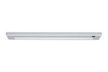 70316 Светильник WorX 1x13W, титан Easy-to-mount under-cabinet luminaires with through-wiring for linking up to 10 luminaires. Individual switching of luminaires by integrated rocker switch. With electronic ballast for maximum energy efficiency and flicker-free immediate start. 703.16 Paulmann