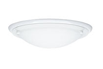 Arctus ceiling lamp IP44 max. 60 W, white, opaque, metal, glass