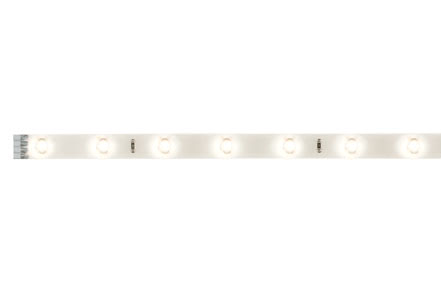YourLED Stripe basic set 3m warm white, IP44, white, clear-coated