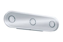 70427 WallCeiling rund Theta IP44 LED 3x4,5W The Theta bathroom light is made of rust-free materials, making it perfectly suitable for unlimited bathing pleasure. Suitable for use in bathrooms or other wet rooms thanks to splash protection. 704.27 Paulmann