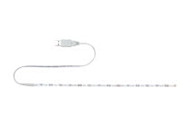 USB LED-Stripe daylight 30cm, white, metal, plastic
