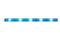 70482 FN YourLED DECO Stripe Glitter Blue LED Stripe fГјr dekorative Lichteffekte mit blau-glitzernd gefГ rbter Beschichtung inkl. fluoreszierendem Nachleuchteffekt. Das Nachleuchten wird sowohl im angeschalteten Zustand wie durch Tageslicht aktiviert. Einfache Montage dank KleberГјcken und Stecksystem. Optionaler Spritzwasserschutz durch ZubehГ r. Bitte wГ hlen Sie den benГ tigten Power Supply nach Stripe-GesamtlГ nge oder ein erweiterbares Basisset. 704.82 Paulmann