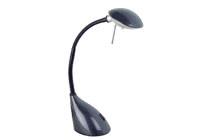 77021 Светильник настольный Ida, сarbon, G4, 1x20W The Ida desk luminaire is characterised by brilliant light with exceptional colour rendering. It features a compact design with a sophisticated carbon look, and is easy to adjust using the flexible arm and the accessible switch on the base. It provides the perfect illumination for small desks and is ideal for study use. 770.21 Paulmann