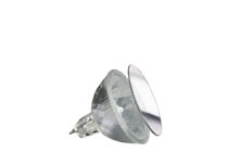 High-voltage halogen reflector lamp, cold light, 20 W GU5.3, silver 12 V