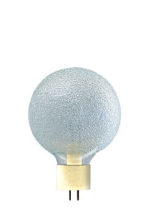 Miniglobe halogène SB 10W G4 12V 45mm Granité clair