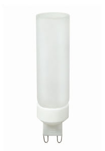 83196 Лампа галогенная 230V 40W G9 DecoPipe (D-23mm, H-90mm) (1500h) сатин DecoPipe  The DecoPipe bulb is haute couture for your lamps: A noble satin glass cylinder sweeps elegantly around the lighting source and ensures non-glare, soft light. Turns every light into a design object. 831.96 Paulmann