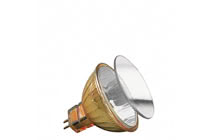 Low-voltage reflector lamp, accent, 50 W GU53, gold 12 V