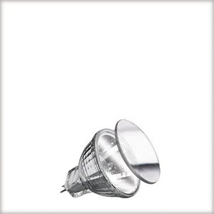 Niedervolthalogen Reflektorlampe Akzent, 35 Watt GU4 Silber