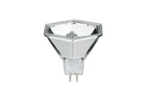 Low-voltage reflector lamp, Hexa, 20 W GU5.3, silver 12 V