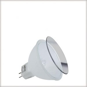 83241 Гал. рефлекторная лампа, GU5,3 50W Мягкий опал A Maxiflood reflector lamp emits light not only to the front. It emits light evenly in all directions and is therefore ideally suited for use in spotlights and spots with coloured or transparent glass elements. 832.41 Paulmann