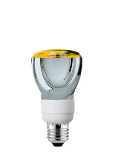 ESL Reflektorlampe R63 7W E27 Goldlicht