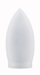 87551 Плафон Glas Kerze Satin Candle bulbs for use with chandeliers, ceiling and wall lamps. 875.51 Paulmann
