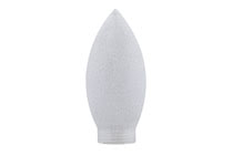 87555 Плафон Свеча, матовый Candle bulbs for use with chandeliers, ceiling and wall lamps. 875.55 Paulmann